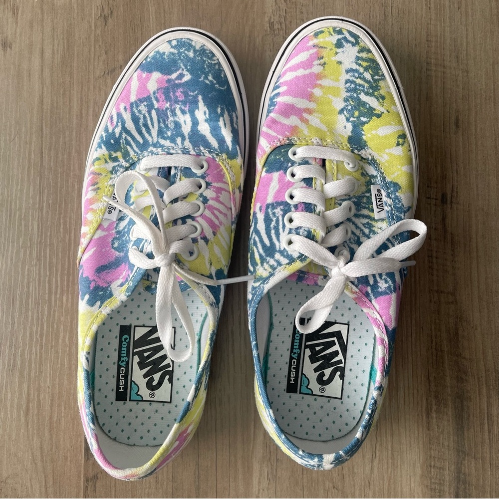 Vans Tie Dye ComfyCush Authentic, Woman size 8